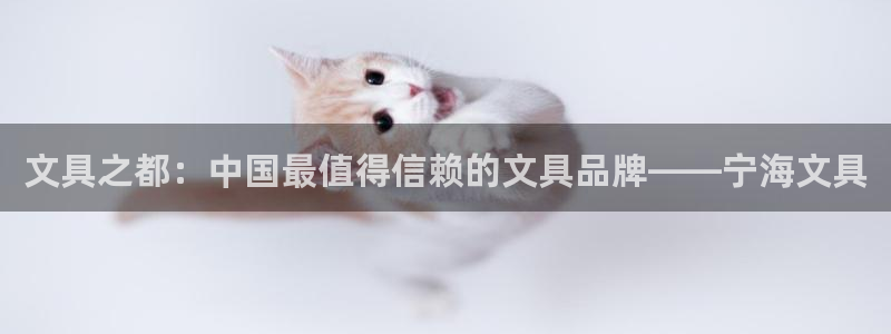 九游會(huì )app官方：文具之都：中國最值得信